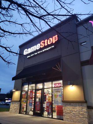 It's a game stop.