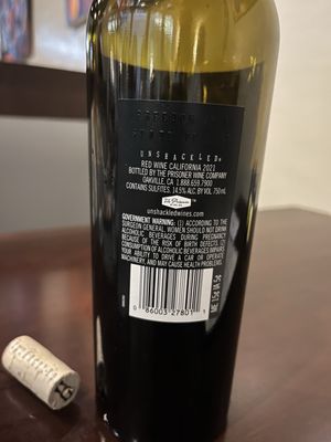 Unshackled Red Blend