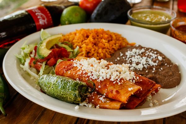 Enchiladas Rojas are back by popular demand!!