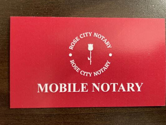 Rose City Notary