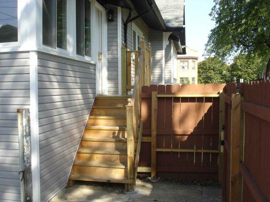 replacement exterior stairs