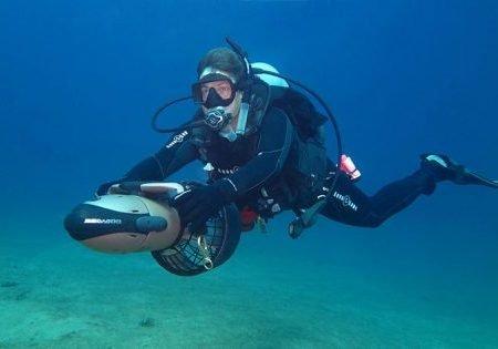 Try one of our guided DPV Dives!