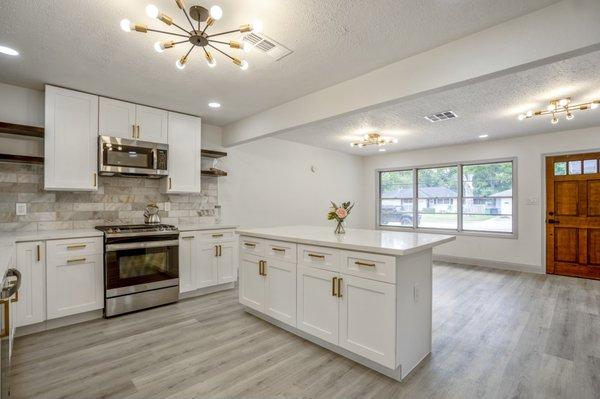 White Shaker Style Cabinets