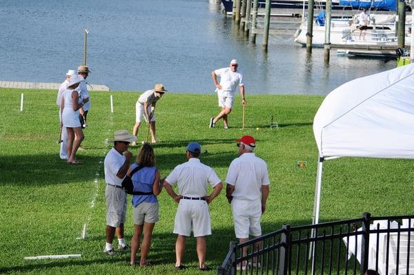 Croquet Day at HYC on Lawn