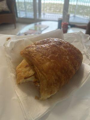 Ham & cheese croissant. So yummy!