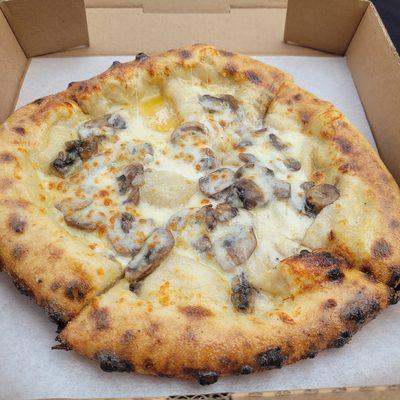 Mushroom pizza