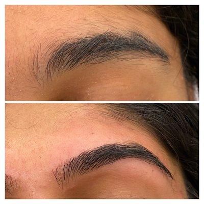 Threading before and after