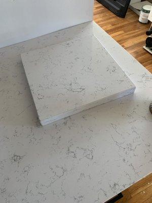 Quartz countertop