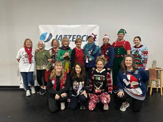 Holiday cheer - love Jazzercise Livermore