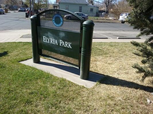 Park sign