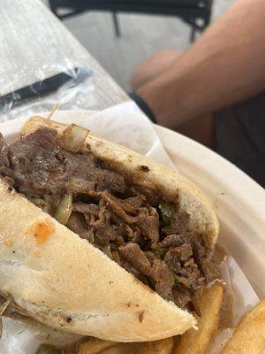 Philly cheesesteak