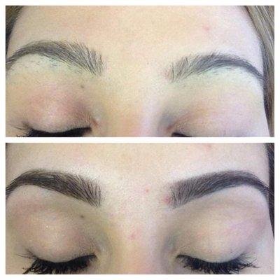 Eyebrow threading