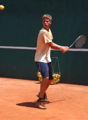 Harrison Kennedy training in Fortaleza, Brazil