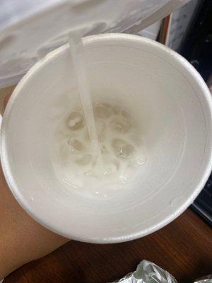 Agua de horchata