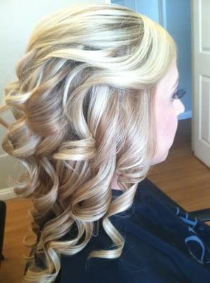 Prom hair