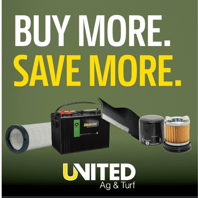 We've got you covered with John Deere parts.