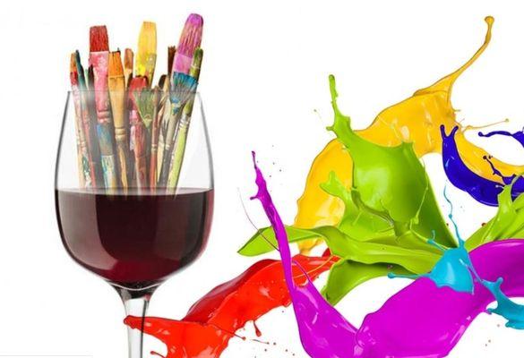 Adults like to paint too!  Especially when wine is involved!  Check out our paint and sip nights!