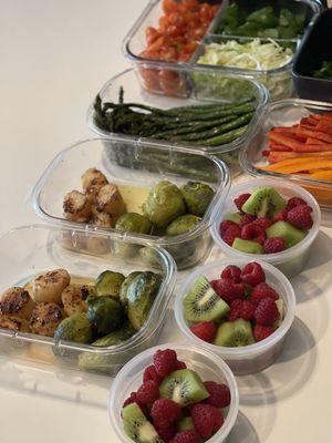 Meal Prep - 3 Meals & Fruit/Vegetable Package