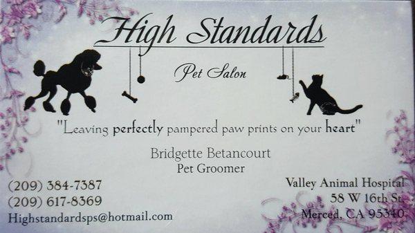 High Standards Pet Salon