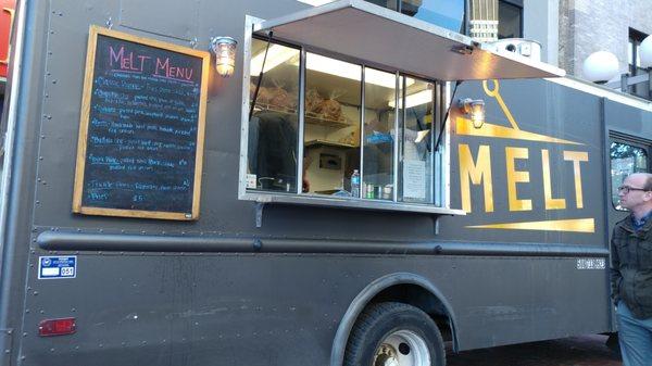 Melt food truck in Boston