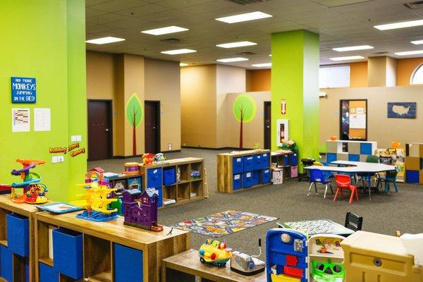 Inside of a Hopebridge Autism Therapy Center.