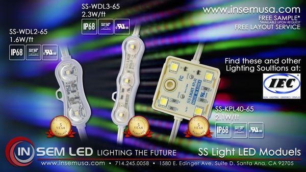 Modules for Signage and Displays lighting