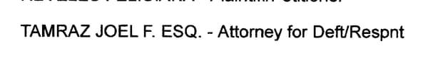 This idiot again filed paperwork wrong. He was to defend Plaintiffs not the Defendants.  Concealing information.