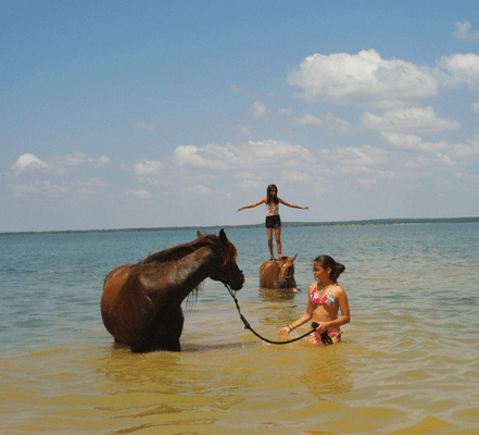 Water and balance exercises. Let's get wet!