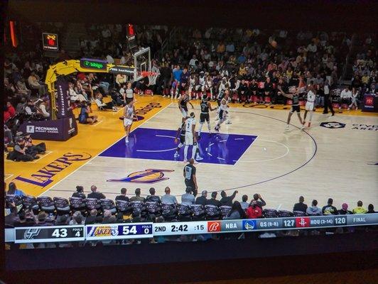 San Antonio Spurs at Los Angeles Lakers as broadcast on Bally Sports Southwest via NBA League Pass. Sunday, November 20, 2022.