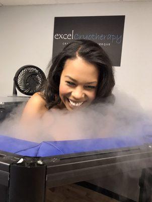 Took my daughter for her first cryo experience