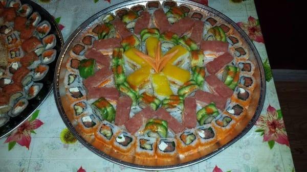 #sushi Party tray #