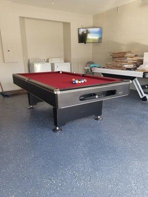 8' Eliminator slate pool table