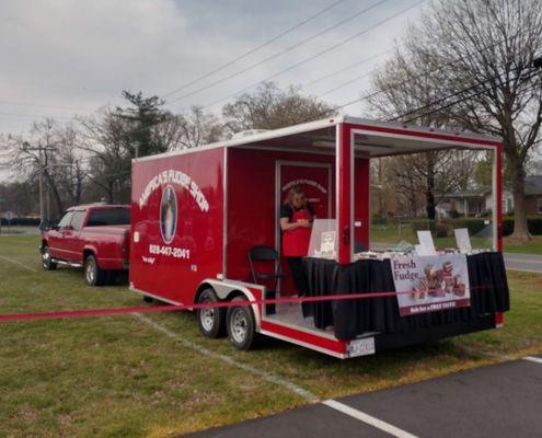 We also have a mobile unit that we take to festivals.