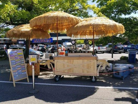 Aquafest set up in Lake Stevens