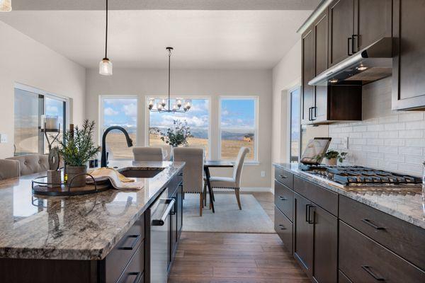 Taos, Looking Through Kitchen To Nook