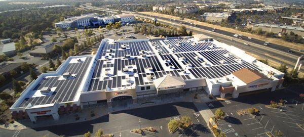 Destiny Community Center and Church.  Nearly One Megawatt of solar.  Roseville, CA