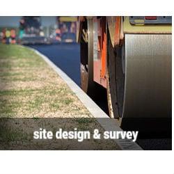 Site design and survey