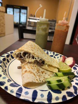 Steak quesadilla