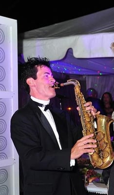 Ed on Sax...