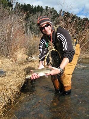 Fly Fishing Guide on Longmeadow Private Waters