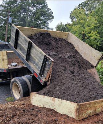 Compost delivery!