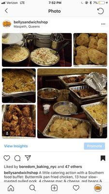 Southern comfort food catering!