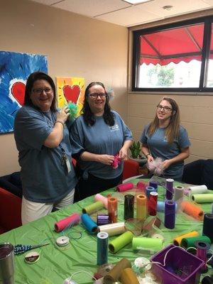 LAUW Day of Caring 2017 Kids Space