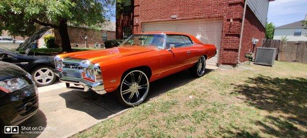 1972 Chevrolet Caprice Classic, New door and trunk locks installed.