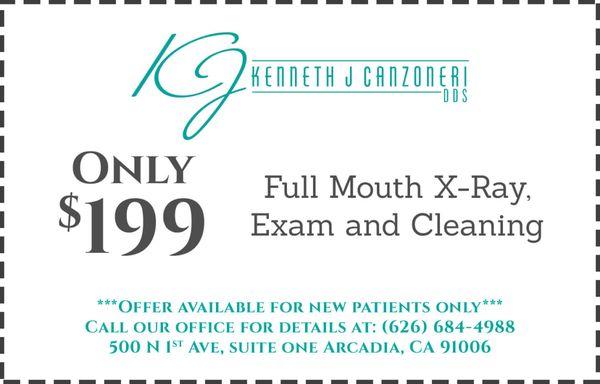 New patient offer