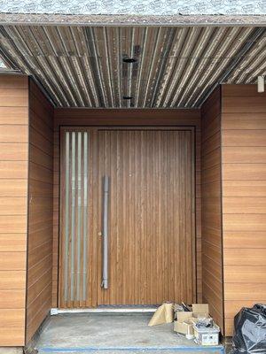 Terra Pivot entry door