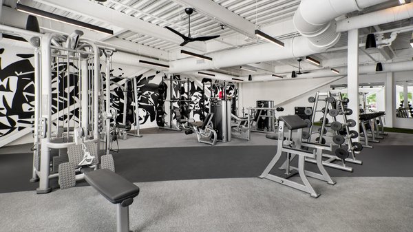 Multi level fitness center