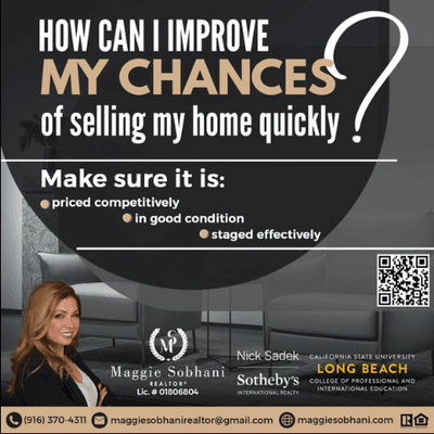 Improve your chances of selling your home, call today for a free consult!