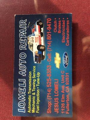 Lomeli Auto Repairs