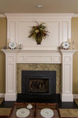 Custom Fireplace Mantel By Cedars Woodworking